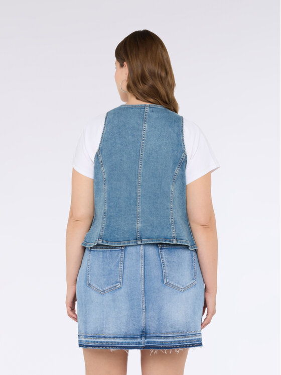 Fiorella Rubino Fiorella Rubino Kurtka outdoor L408L000071N004 Turkusowy A-Line Fit