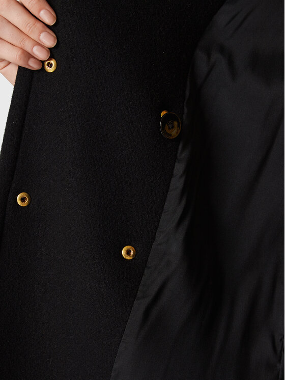 PINKO Pinko Cappotto di lana Clarinda 1G17Z7 Y7DY Nero Regular Fit
