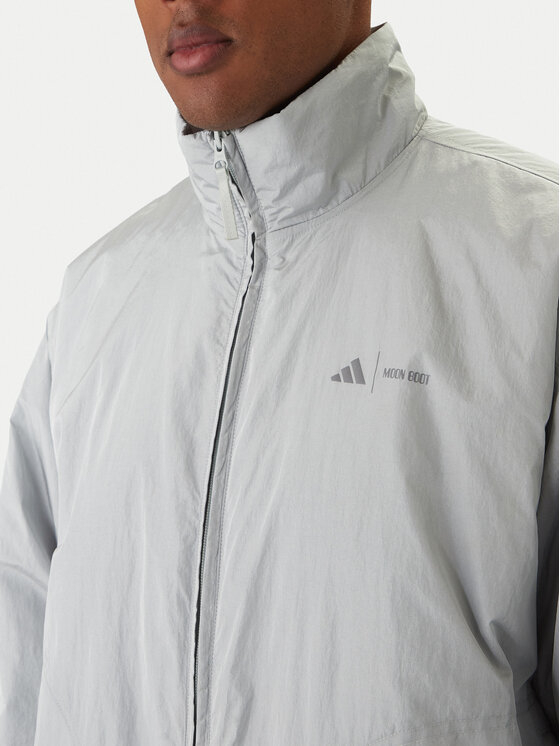 adidas adidas Übergangsjacke Moon Boot JM8923 Grau Loose Fit