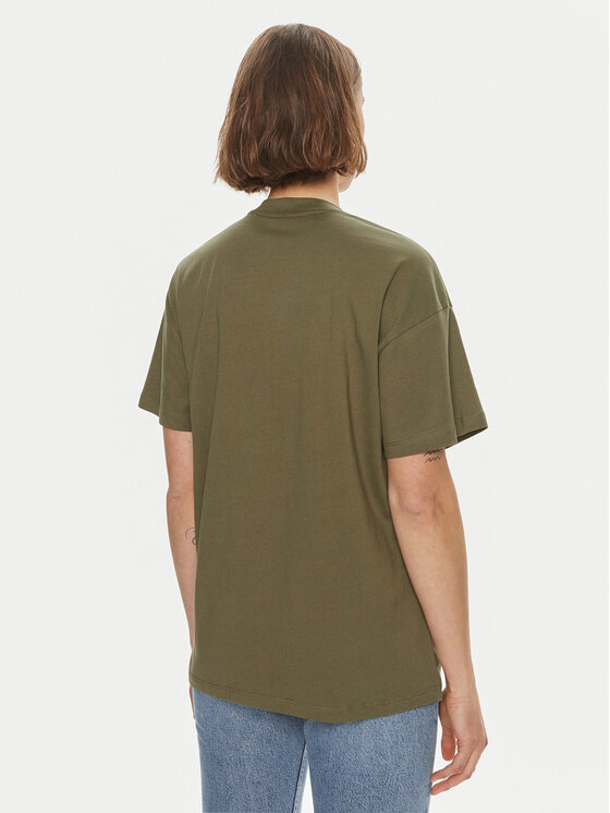 ONLY ONLY T-Shirt Pixie 15316702 Zielony Regular Fit