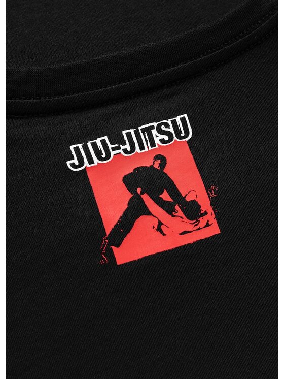 PITBULL PITBULL T-Shirt IN TECHNIQUE WE TRUST Czarny Regular Fit