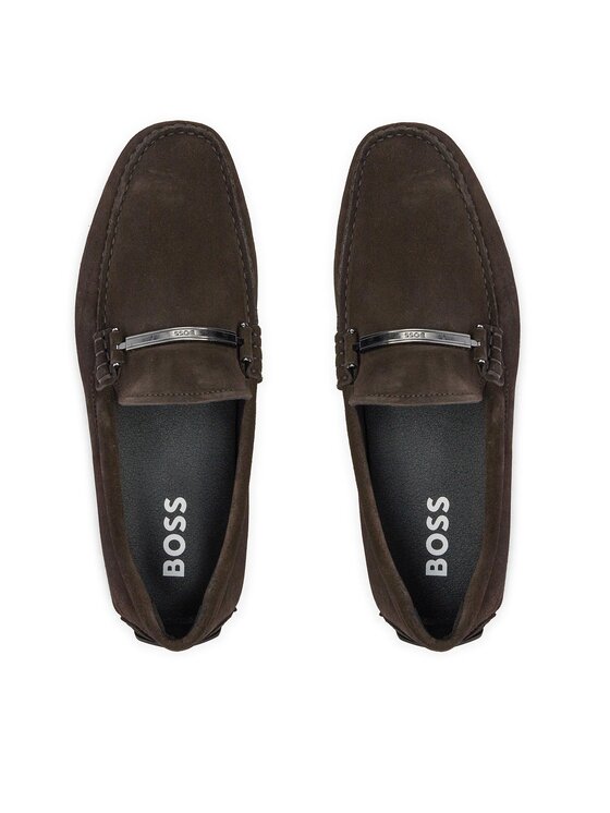 BOSS Boss Mokassins Noel Mocc Sdhw 50517141 Braun