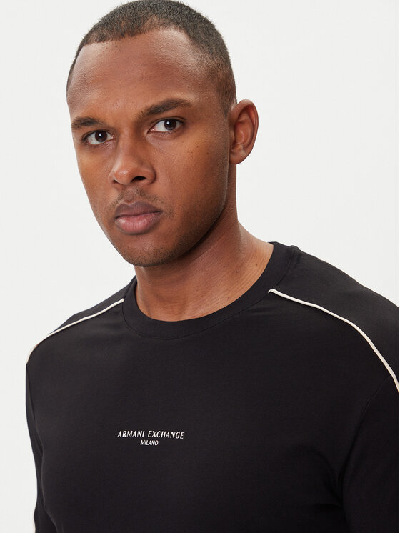 Armani Exchange Armani Exchange T-Shirt XM001360 AF10358 UC001 Černá Regular Fit