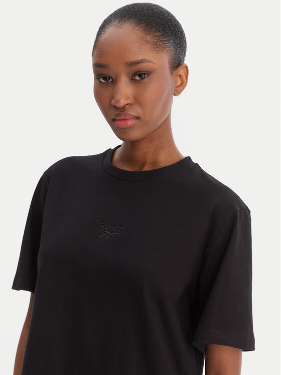 Reebok Reebok T-Shirt Suzie RK25505CCW Schwarz Relaxed Fit