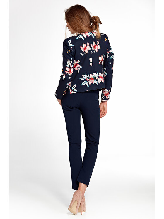NIFE NIFE Marynarka Z57 Granatowy Blazer Fit