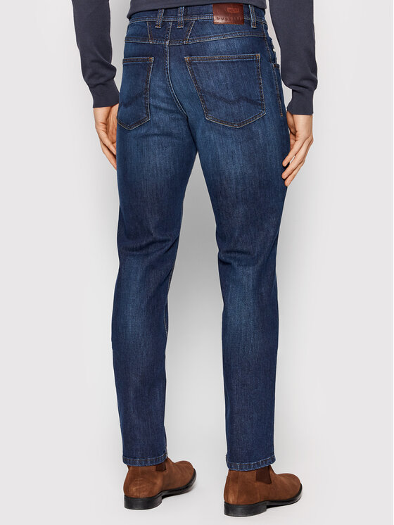 Bugatti Bugatti Jeans hlače 3919D 26612 Mornarsko modra Modern Fit