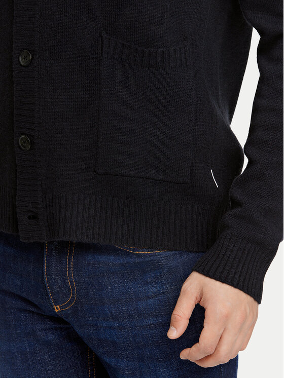 Lindbergh Lindbergh Strickjacke 30-800223 Schwarz Comfort Fit