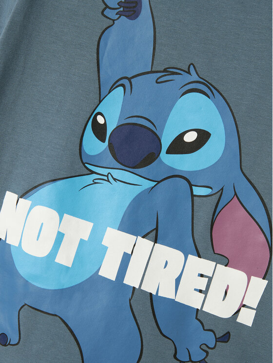 NAME IT NAME IT Pijama Stitch 13243004 Albastru Regular Fit