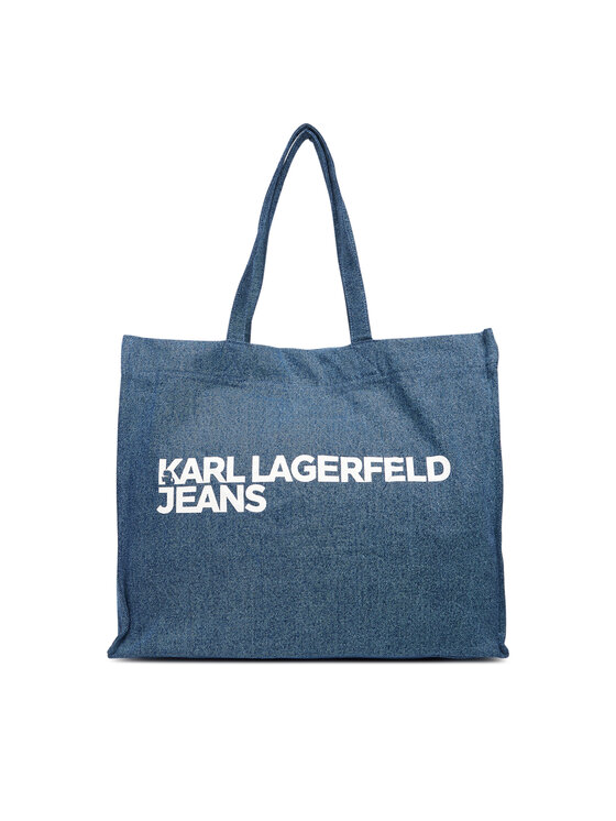 Karl Lagerfeld Jeans Torebka A3W50069 Niebieski