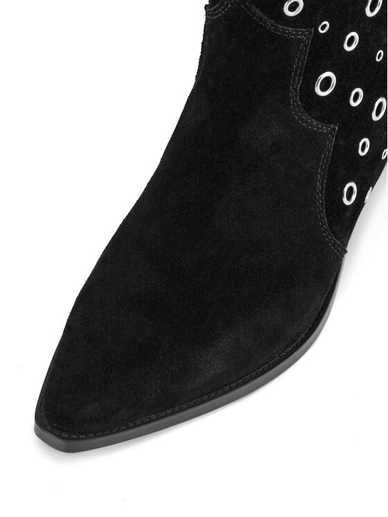 Badura Badura Cizme și botine cowboy ORCHID-V365-C-191-1 Negru