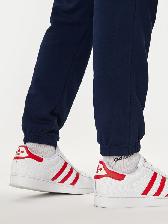 adidas adidas Donji dio trenerke Trefoil Essentials IX7689 Tamnoplava Regular Fit