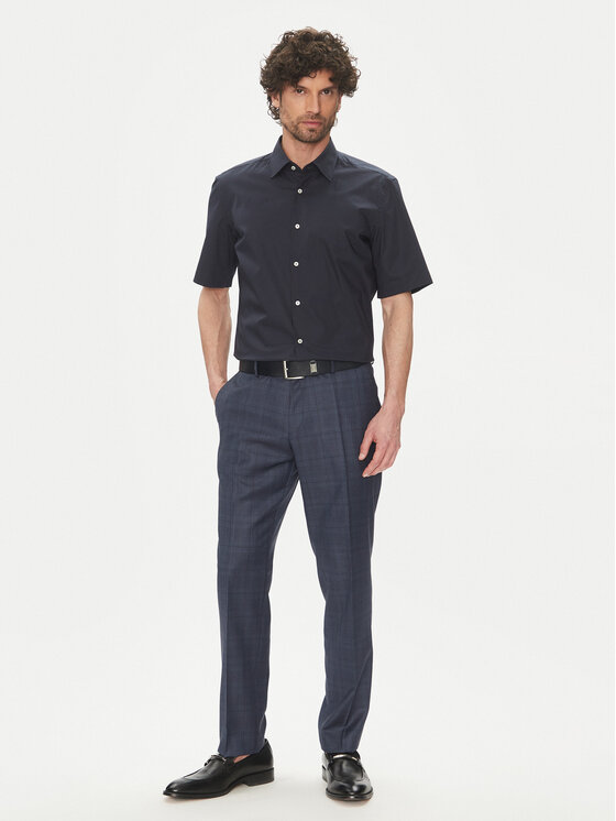 BOSS BOSS Košulja H-Joe 50539774 Tamnoplava Regular Fit