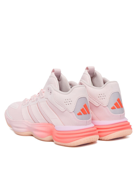 adidas adidas Zāles apavi Court Stabil Indoor Shoes KJ9686 Gaiši rozā