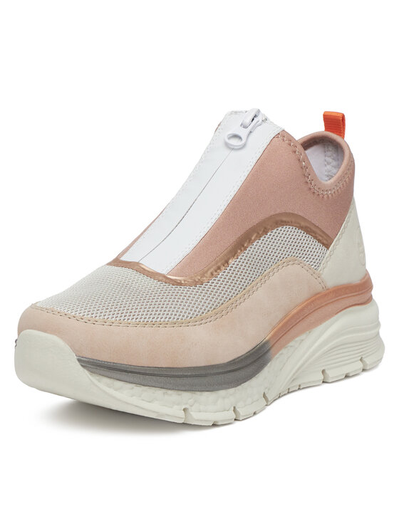 Rieker Rieker Sneakersy 48053-31 Różowy