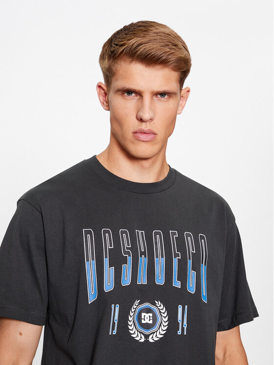 DC Shoes DC Shoes Тишърт Dropout Tees ADYZT05304 Черен Regular Fit