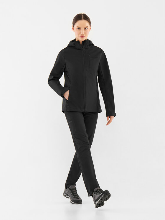 Viking Viking Kurtka outdoor Kerns Lady Czarny Regular Fit
