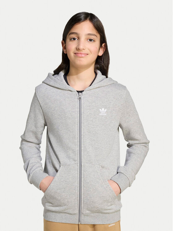 adidas adidas Džemperis JX2790 Pilka Loose Fit