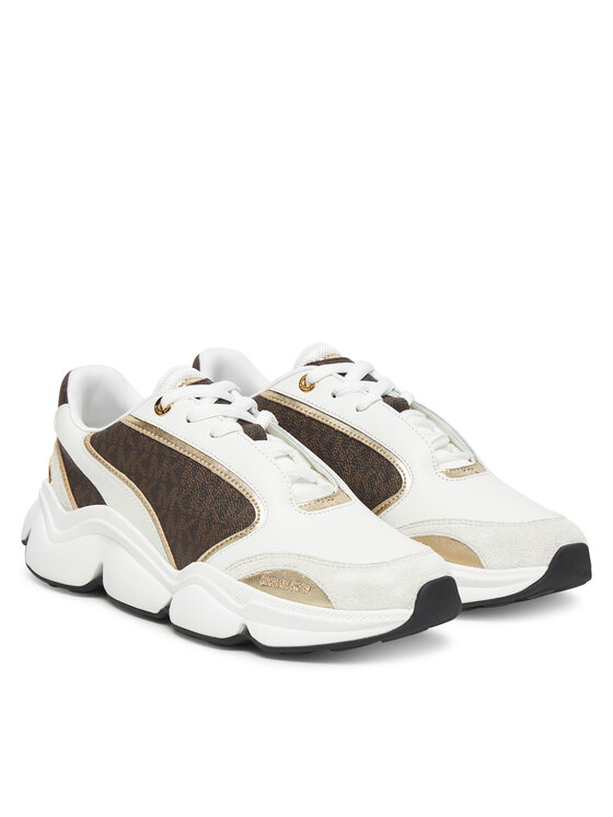 MICHAEL Michael Kors MICHAEL Michael Kors Sneakers Renny 43F5RNFS2S Alb