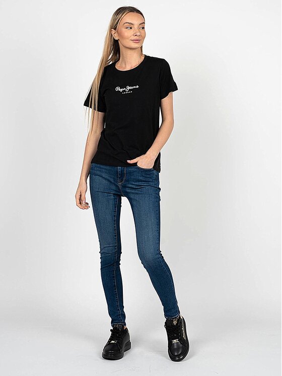 Pepe Jeans Pepe Jeans Jeansy PL200398VW30 | Regent Tmavomodrá Skinny Fit