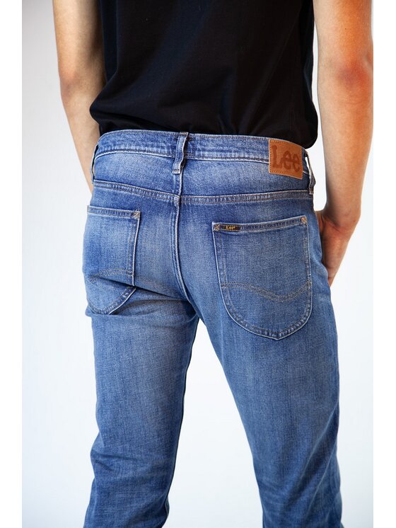 Lee Lee Jeansy Luke Niebieski Slim Fit