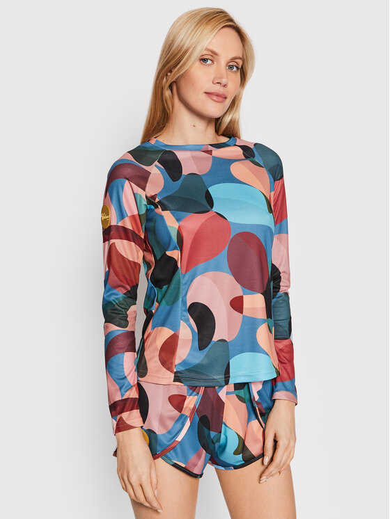 Maglietta tecnica Tears Multicolore Regular Fit