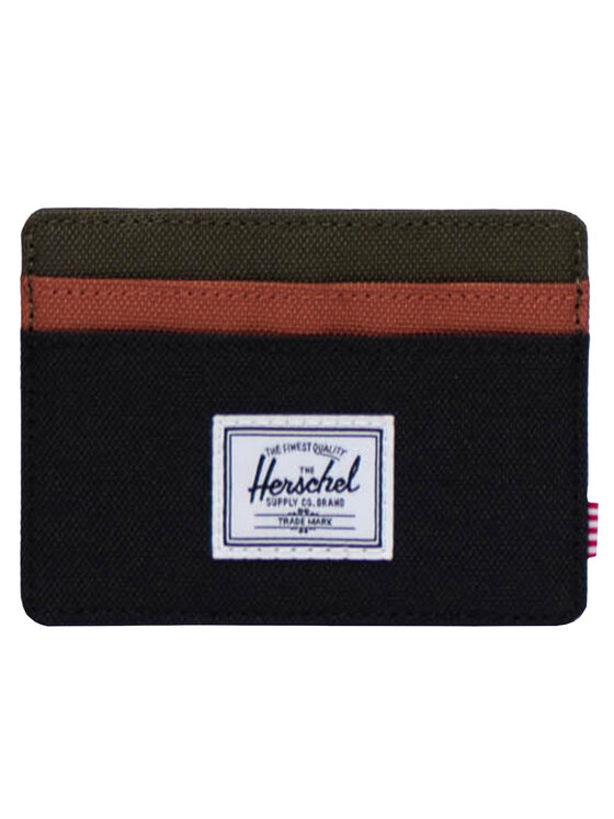 Herschel Herschel Portafoglio piccolo da uomo Herschel Cardholder Wallet Nero