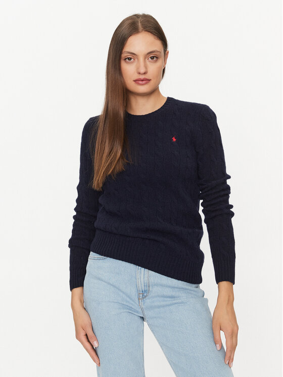Polo Ralph Lauren Polo Ralph Lauren Pulover 211910421003 Bleumarin Regular Fit