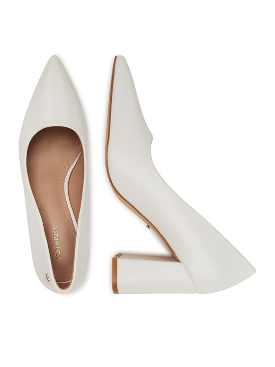 DeeZee DeeZee Pantofi pumps KB-008 Alb