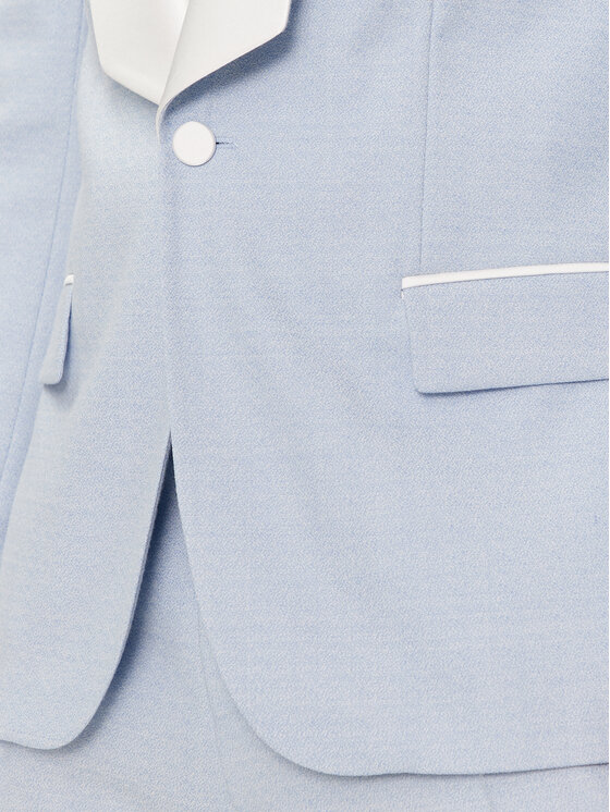 HUGO Hugo Marynarka Henry242E1X 50513750 Błękitny Slim Fit