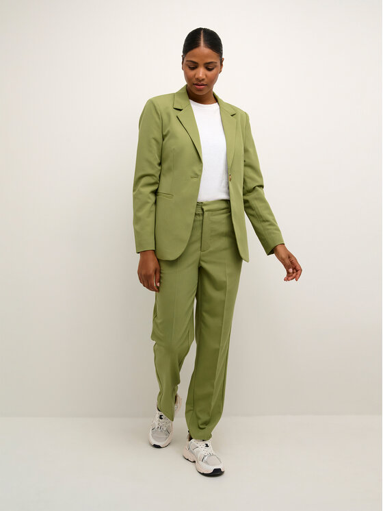 Kaffe Kaffe Švarkas Sakura 10506684 Žalia Slim Fit