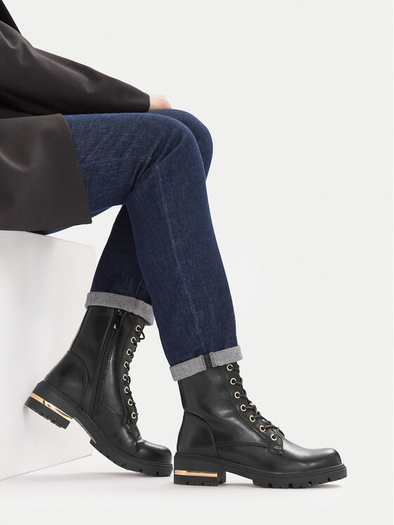 JENNY JENNY Schnürschuhe CEO-HX21037-95 Schwarz