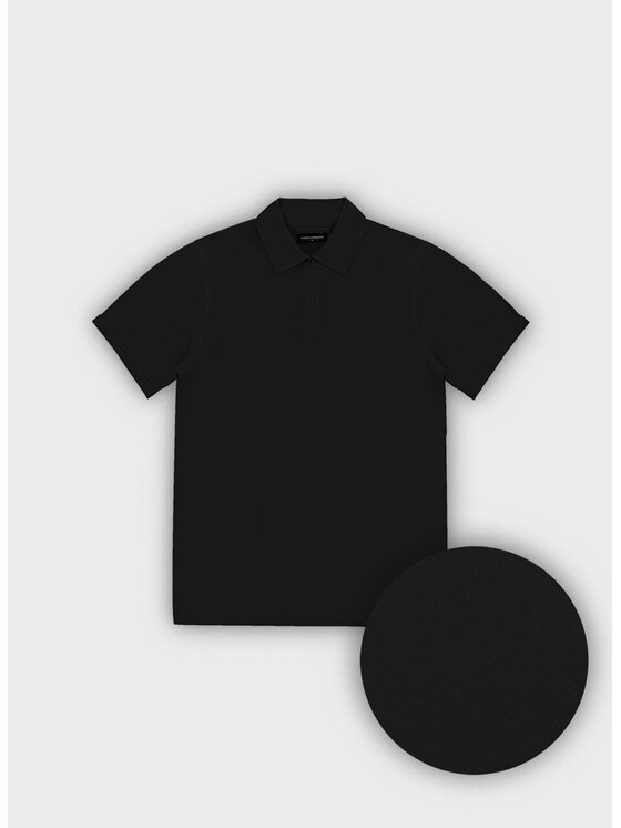 Pako Lorente Pako Lorente Polo P26SF-TX-017 Czarny Classic Fit