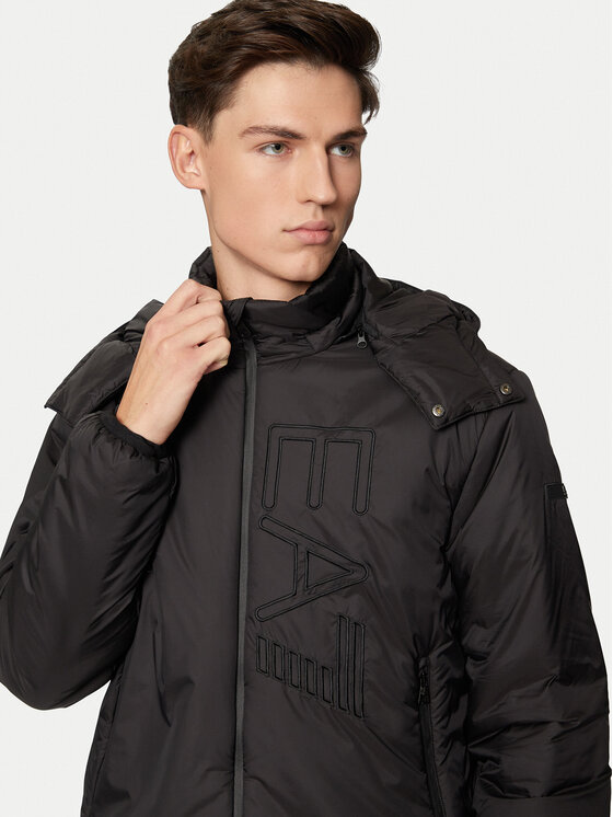 EA7 Emporio Armani EA7 Emporio Armani Télikabát 6DPB22 PNGAZ 1200 Fekete Regular Fit