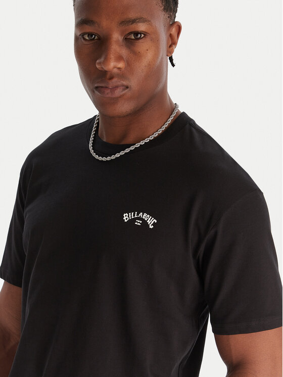 Billabong Billabong T-Shirt Arch Wave SS C1SS65BIP2 Czarny Regular Fit