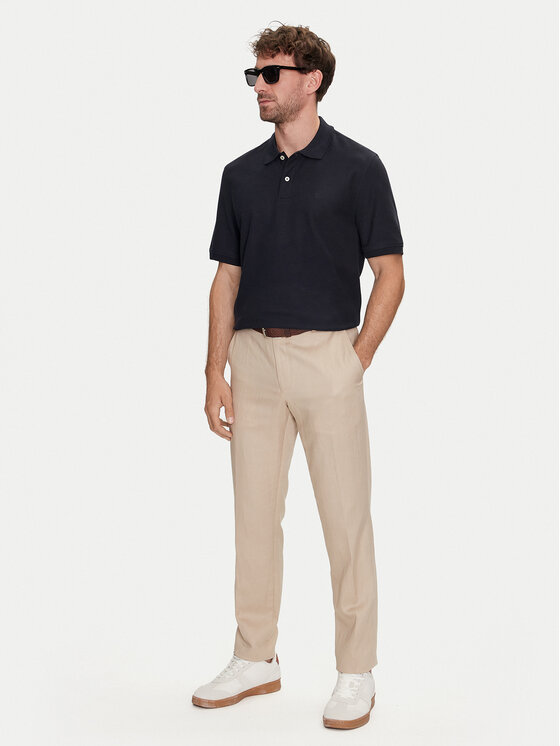 Bugatti Bugatti Polo särk 8150 95030 Tumesinine Regular Fit