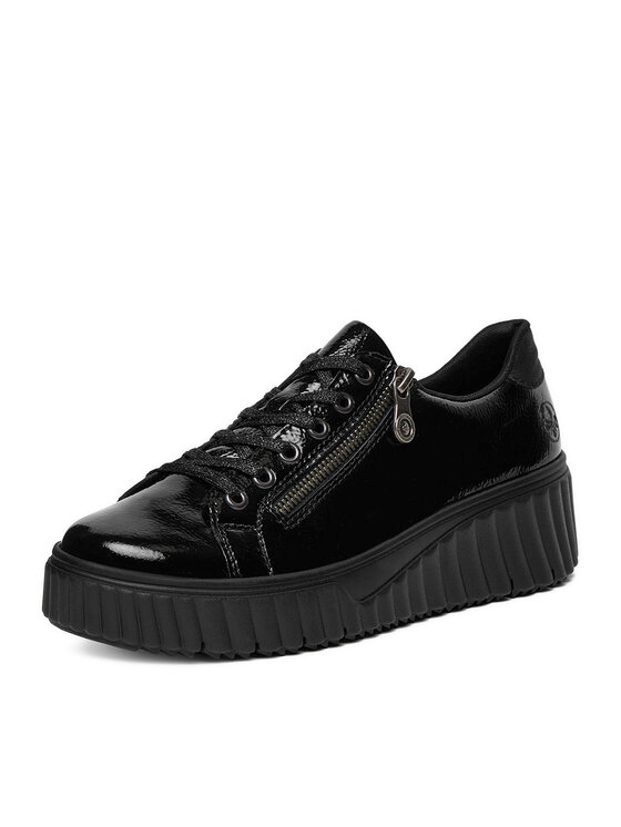 Rieker Rieker Sneakersy N2501-00 Černá