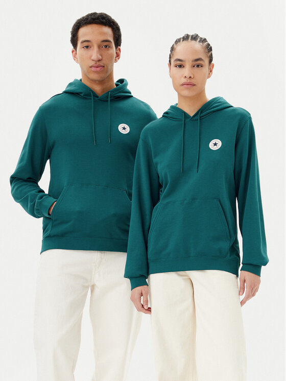 Converse Converse Sweatshirt Go-To Chuck Taylor 10026983-A09 Grün Standard Fit