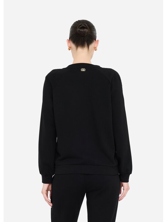 Liu Jo Liu Jo Felpa TF5114FS32122222 Nero Regular Fit