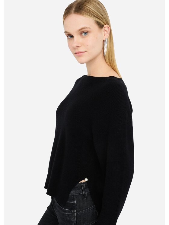 Liu Jo Liu Jo Maglione CF5245MS01922222 Nero Regular Fit
