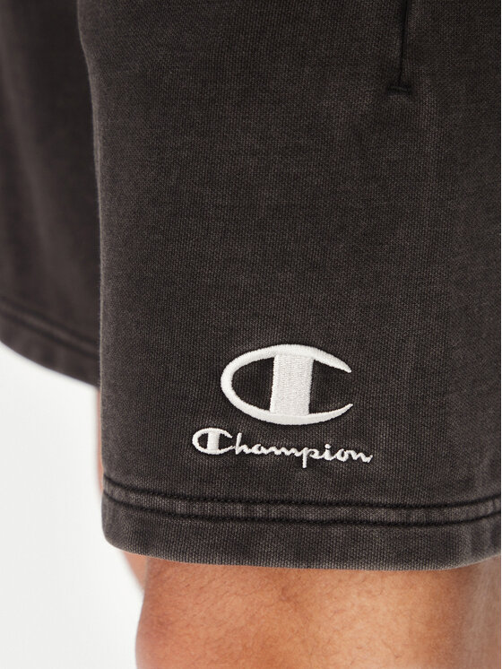 Champion Champion Sportovní kraťasy Reverse Weave 221179 Černá Regular Fit