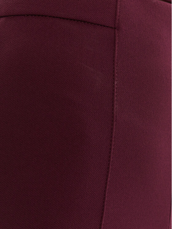 Rinascimento Rinascimento Hlače CFC0125304003 Tamnocrvena Regular Fit