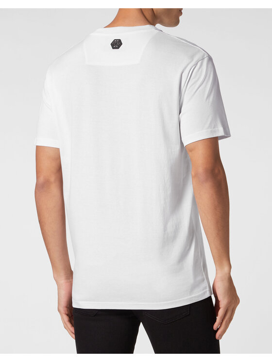 PHILIPP PLEIN PHILIPP PLEIN T-shirt 9857 Bianco Regular Fit