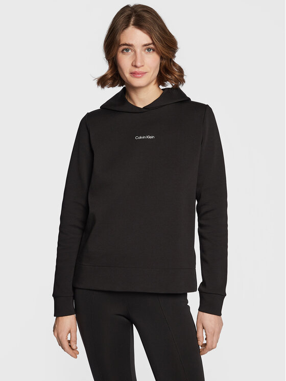 Calvin Klein Calvin Klein Mikina Micro Logo K20K205452 Černá Regular Fit