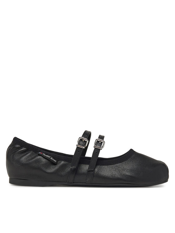 Tommy Jeans Tommy Jeans Balerini Ballerina EN0EN02720 Negru