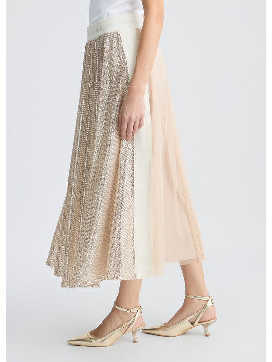 Liu Jo Liu Jo Gonna TA5263J4899A6883 Beige Regular Fit