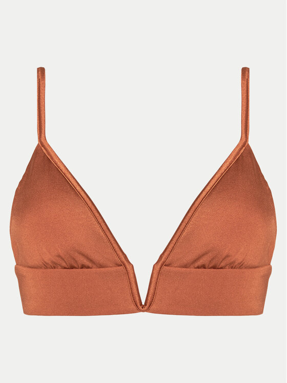 Maaji Maaji Bikini partea de sus Satin Umber Parade PT3189SLG007 Maro