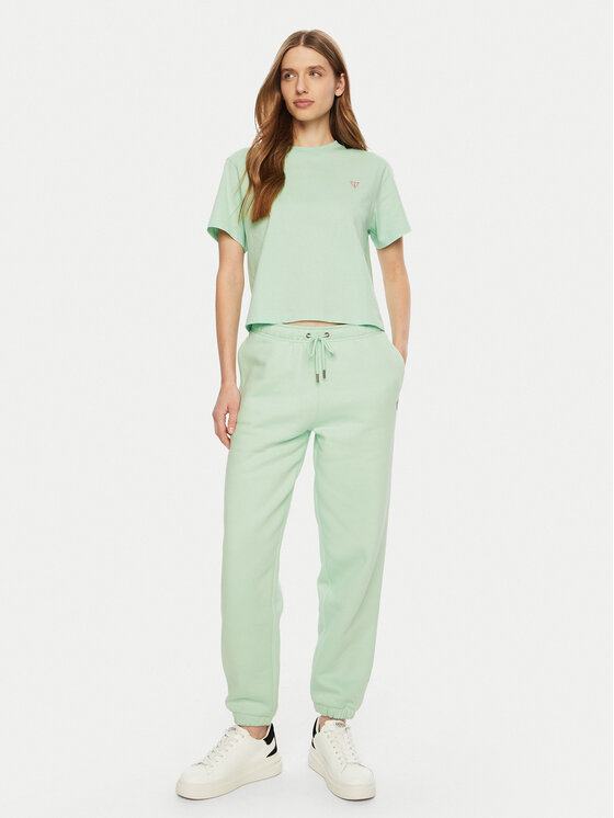 Guess Jeans Guess Jeans T-särk W4YI05 K8HM0 Roheline Regular Fit