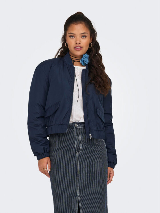 JDY JDY Μπόμπερ μπουφάν Dixie 15317122 Σκούρο μπλε Regular Fit
