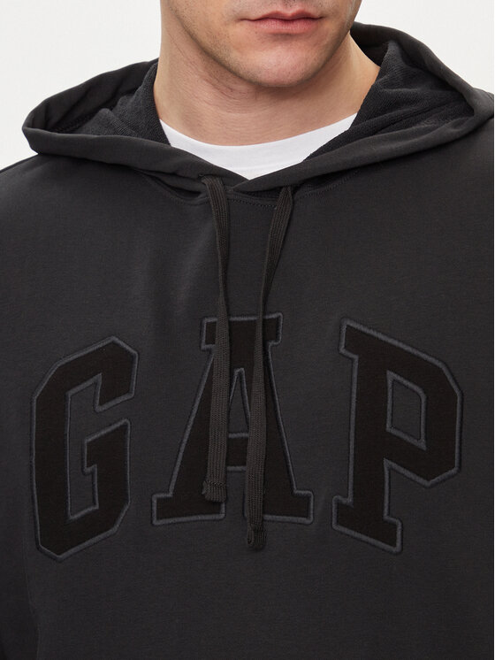 Gap Gap Μπλούζα 868453-04 Μαύρο Regular Fit