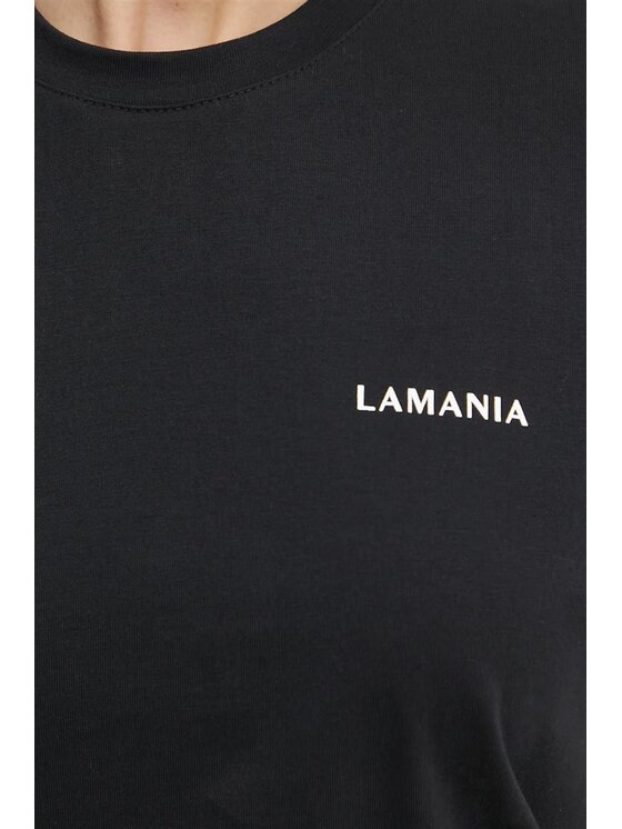 La Mania La Mania T-Shirt BONI Czarny Basic Fit